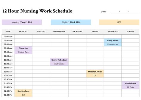 Image result for Normal Schedule Layout
