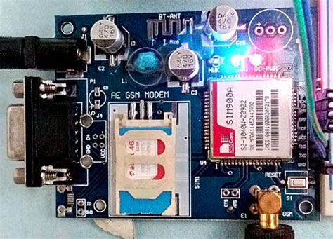 Toradh íomhá ar GSM Module for Raspberry Pi