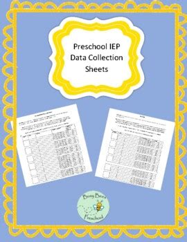 Image result for Example of IEP Data Collection for Grade 1