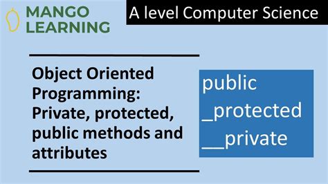 Image result for Private in Python Attributes