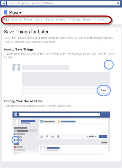 Image result for Save Accounts. Facebook Example