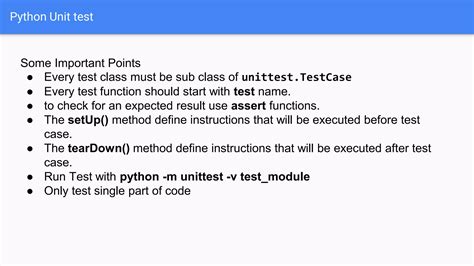 عکس از Unit Test in Python に対する画像結果