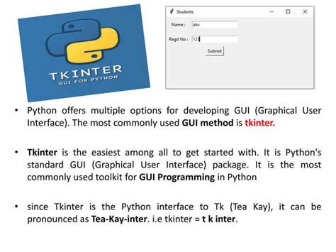 Image result for Tkinter Programming