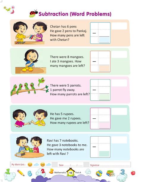 Image result for Math Subtraction Word Problems