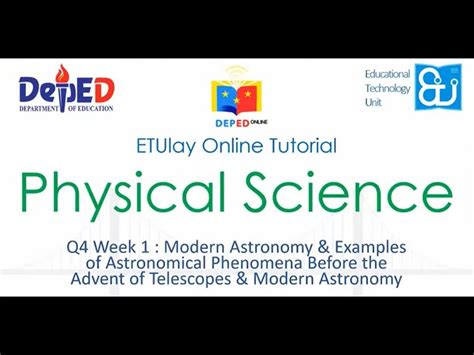 Toradh íomhá ar Physical Science Examples