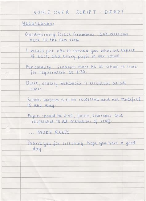 Image result for A Model Script for Beginning Voice Actor