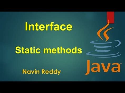 Image result for Static Method in Interface in Java