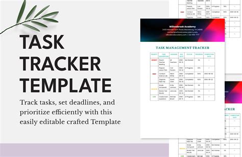 Image result for Task Tracking Word Document