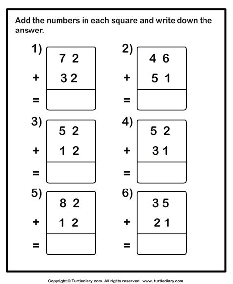 Addition of 1 Digit Numbers に対する画像結果