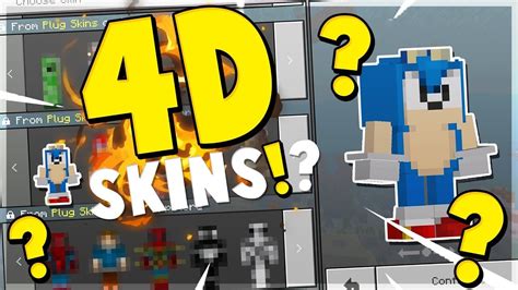 Image result for Minecraft 4D Skin Pack