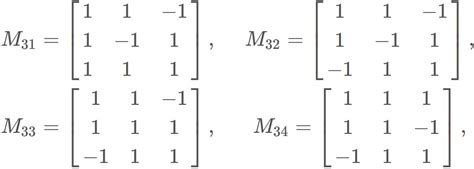 Toradh íomhá ar Cofactor Expansion Example 3X3 Matrix