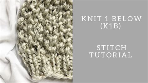 How to Knit 1 Below に対する画像結果