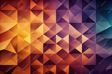 Premium Photo | Flat design geometric pattern background, graphic ...