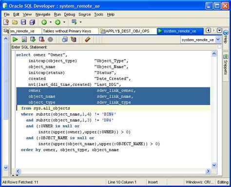 Image result for Oracle SQL Developer Report
