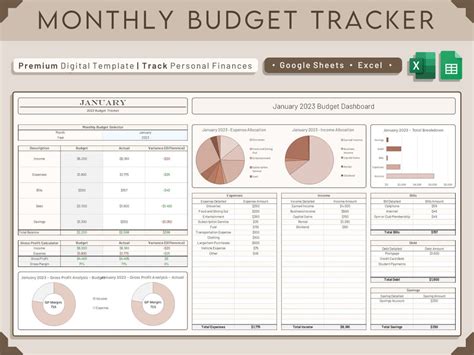 Image result for Budget Tracker Template Google Sheets