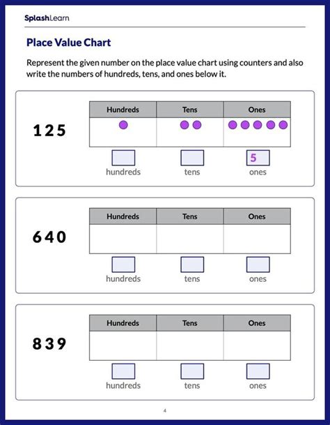 Image result for 3rd Grade Math Worksheets Place Value