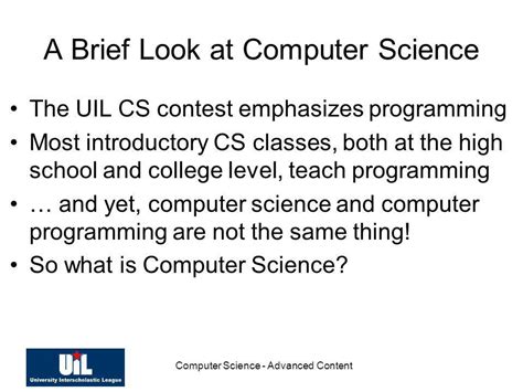 Toradh íomhá ar UIL Computer Science Programming Packet