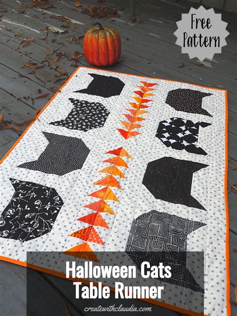 Image result for Bargello Style Halloween Table Runner Pattern Free