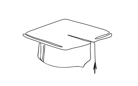 Image result for Drawing of Cap Graduation From Side