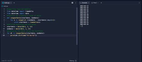 Image result for Python Calendar Month Range