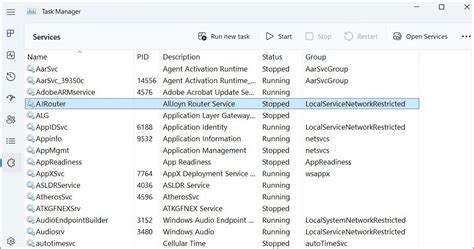 Image result for Task Manager Services List