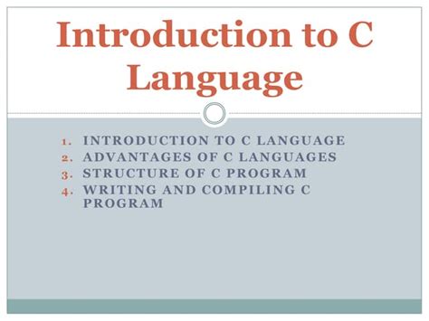 Image result for Introduction About C Language