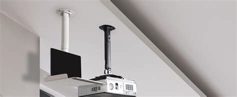 Image result for Ceiling Mounted Projector Side View