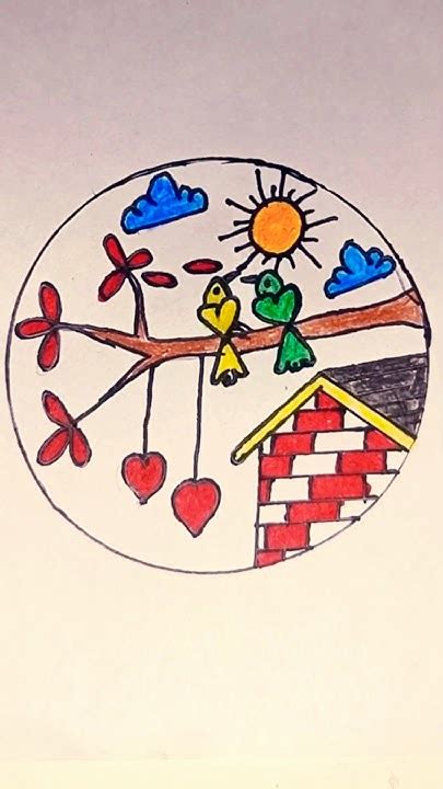 Toradh íomhá ar abstract drawing tutorial