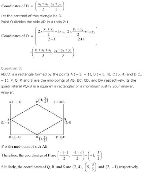 Coordinate Geometry Class 10 All Formulas に対する画像結果