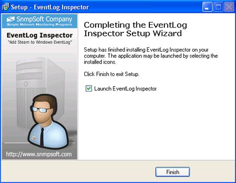 EventLog Inspector に対する画像結果