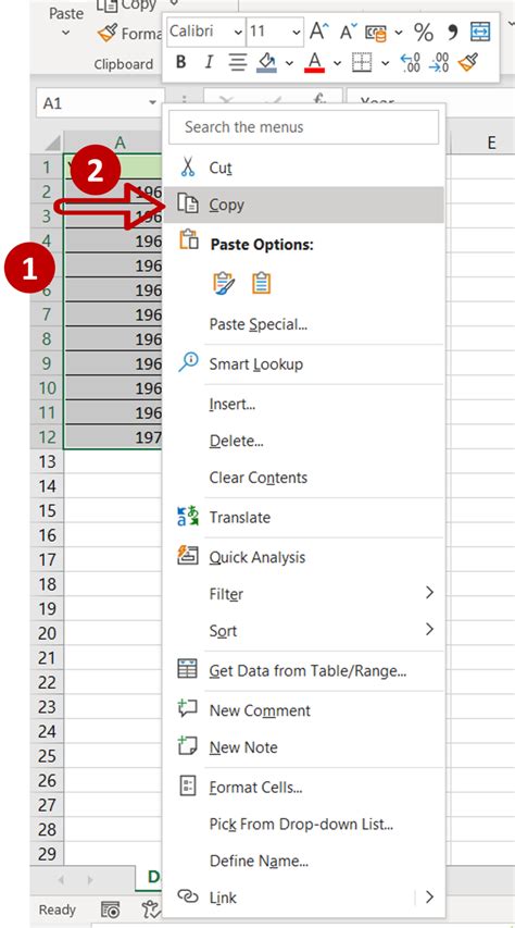 Image result for Paste Horizontal Excel