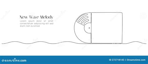 Toradh íomhá ar Continuous Line Drawing Record Album