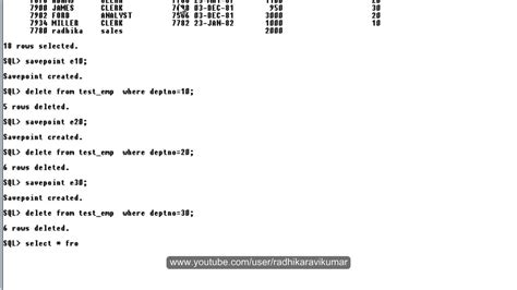Image result for SavePoint in SQL