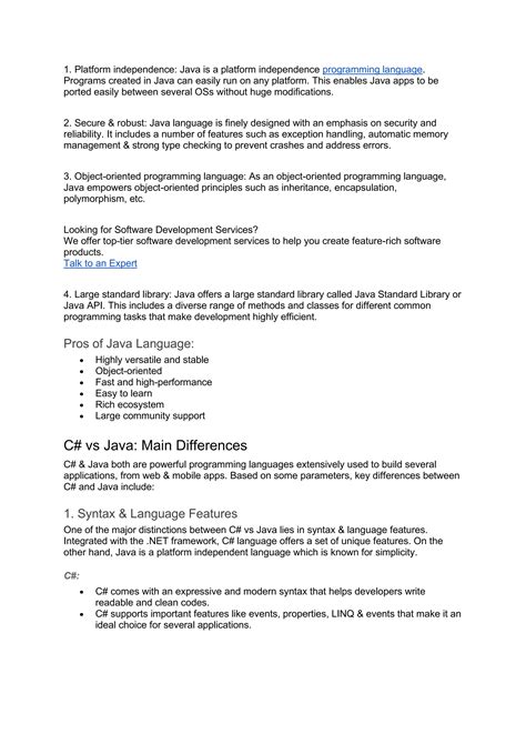 Image result for Biggest Difference Between Java and C# Syntax