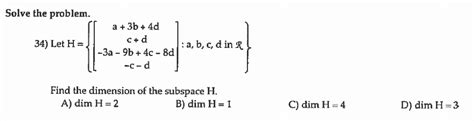 Image result for Dimension of Subspace