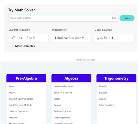 Image result for Microsoft Math Solver