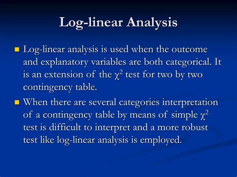 Image result for 3-Way Log Linear Model
