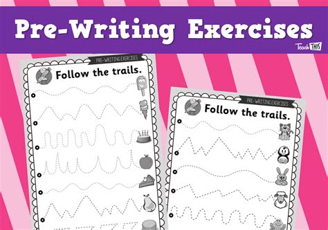 Toradh íomhá ar Pre Writing Exercises