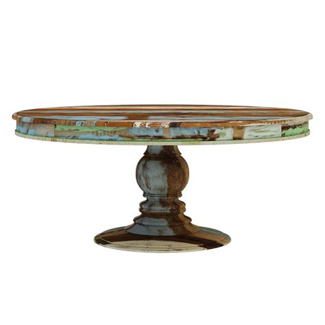 Rustic Wood Rectangular Pedestal Dining Table に対する画像結果