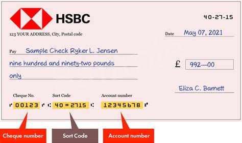 Image result for HSBC Sort Code