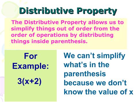 Image result for Distributive Prop Algebra