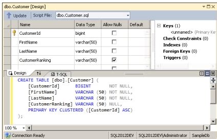 Image result for SQL Server Table Design