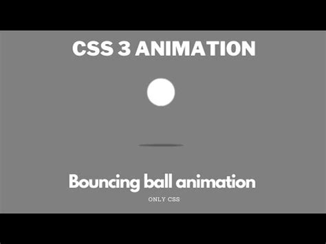 Image result for Bounce Ball Animation CSS
