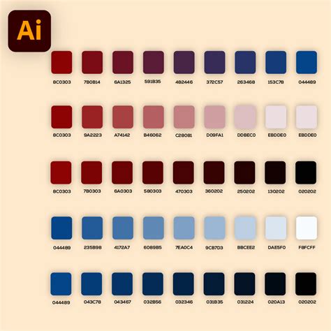 Toradh íomhá ar Generate Color Code in Illustrator