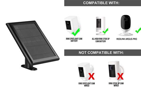 Toradh íomhá ar Ring Camera Solar Panel Cable