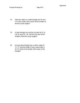 Image result for Basic Trig Word Problems