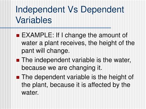 Image result for Independent versus Dependent Variable
