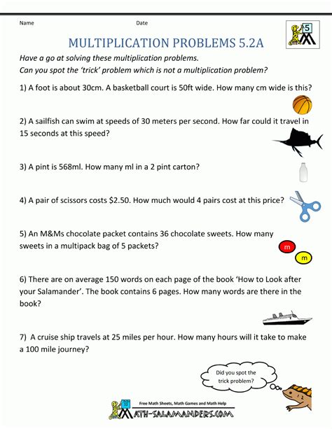 Multiplication Problem Solving Grade 5 に対する画像結果