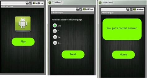 Image result for Android Application Development Quiz