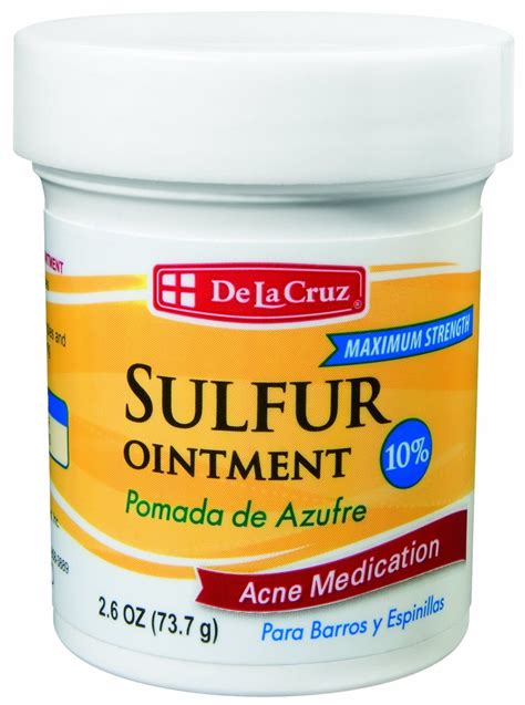 Sulfur Ointment Benefits に対する画像結果